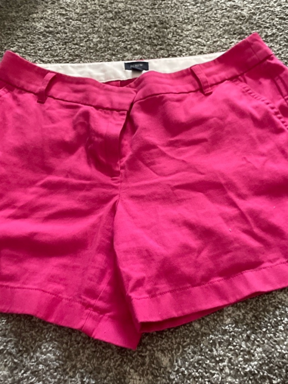 J. Crew Hot Pink Tailored Bermuda Shorts
